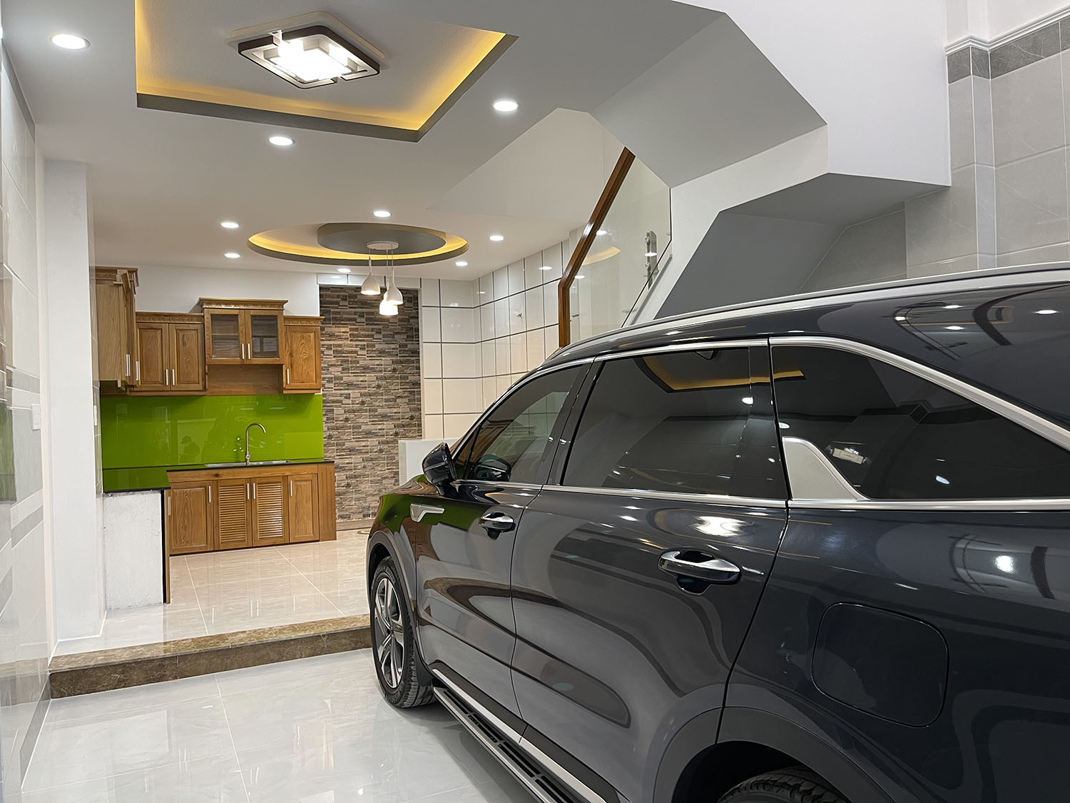 Bán nhà Nơ Trang Long, Quận Bình Thạnh Tuyệt phẩm 4 lầu (4,2m x 14m) tk Singapore ôtô đổ trong nhà.